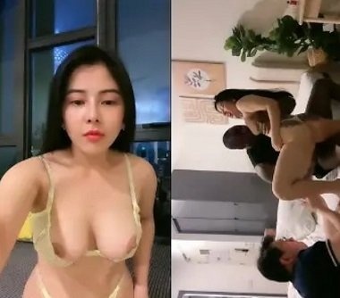 Hai chàng trai da trắng bị Hà My khơi dậy cơn thèm khát tình dục điên cuồng.