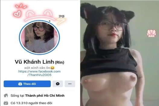 Vũ Khánh Linh dâm đãng dùng dương vật giả tự sướng khoái lạc điên cuồng